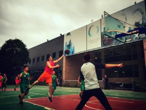 Přátelský basketbalový zápas Shiying